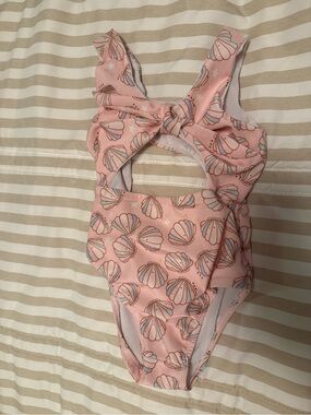 Pink Seashell One-Piece Swimsuit